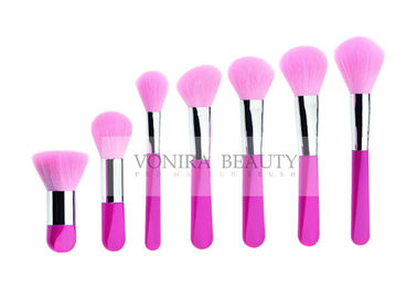 Eigenmarken-handgemachtes rosa Farbberufsgeschenk-synthetische Make-upbürsten