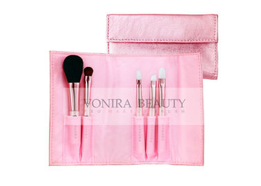 5 rosa fördernde kosmetische Bürsten-Ausrüstung PCS/weich Make-upbürsten