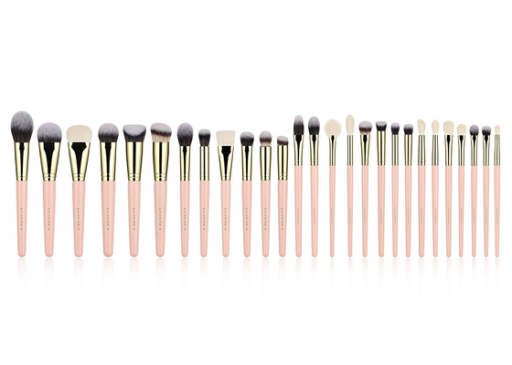 Haar-Make-upbürsten-Satz-Sammlungs-kundenspezifisches Logo der hohen Qualität synthetische 27 Stücke