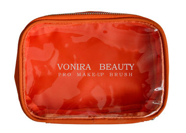 Des Make-upbürsten-Taschen-freien Raumes PVCs transparente Kulturtasche für Frauen