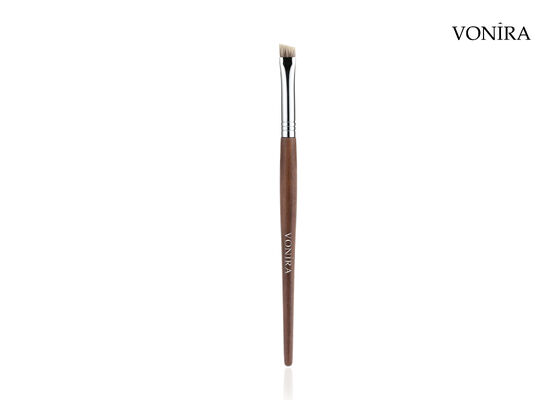 Vonira Custom Großhandel Natürliches Tierhaar Braun Ebenholz Griff Make-up Augenbrauenbürste