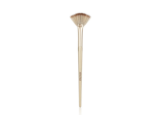 Luxuriöser abgewinkelter Puder-Make-up-Pinsel mit 185 mm Gesamtlänge und 40 mm-51 mm Haarlänge für präzises Auftragen