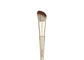 Vonira Schönheitsstudio Make-up Winkelblush Bürste Kontur Wange Bürste mit goldenem Aluminium Ferrule Birke Holzgriff