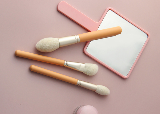 Vonira Beauty Custom Nude Pink Farbe Grundsätzliche 10 Stück Make-up-Bürsten Kollektion Set de Brochas de Maquillaje Professional