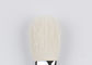 Ziegen-Haar-Lidschatten-Make-upbürste der hohen Qualität weiße mit schwarzem hölzernem Griff