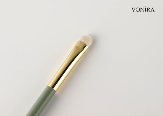 Vonira Custom Großhandel Natürliche Weiße Ziegenhaar Make-up Augen Smudge Pinsel mit Private Label Service