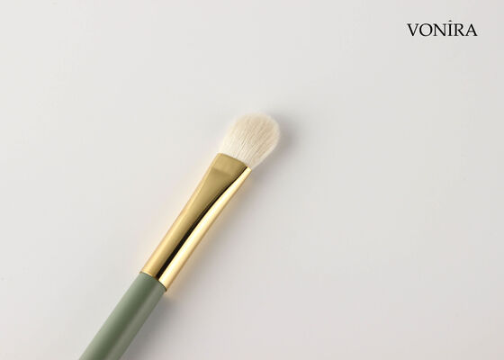 Vonira Custom Großhandel Natürlicher Weißer Ziegenhaar Lidschattenpinsel mit Private Label Service