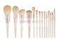 Rosy Gold Synthetic Hair Brush ISO9001 für das reisende Nehmen