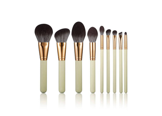 Kundenspezifische Eigenmarken-synthetischer Make-upbürsten-Satz 7pcs 9pcs 11pcs 13pcs 15pcs 18pcs