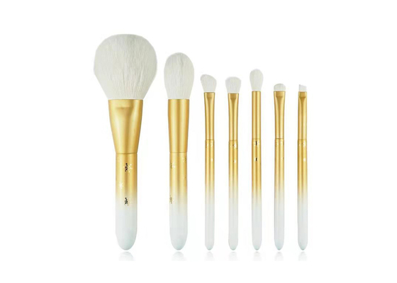 Kundenspezifische Eigenmarken-synthetischer Make-upbürsten-Satz 7pcs 9pcs 11pcs 13pcs 15pcs 18pcs