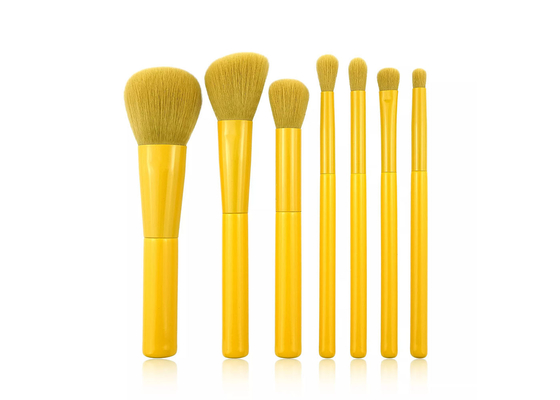 Kundenspezifische Eigenmarken-synthetischer Make-upbürsten-Satz 7pcs 9pcs 11pcs 13pcs 15pcs 18pcs