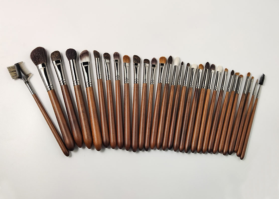 Lidschatten-Augen-Farbbürste Vonira handgefertigte winklige mit dem Eichhörnchen-Haar