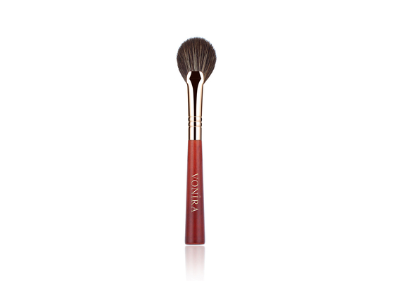 Synthetisches Haar-kleine Kosmetik des Vonira-Schönheits-erröten Berufs-Mini Fan Eye Makeup Brush-Leuchtmarker-Bürsten-strengen Vegetariers Bürste
