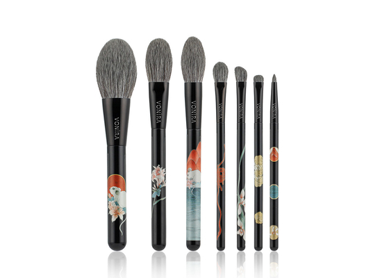 Vonira Schönheitsfestival Basic 7 Pieces Make-up Brushes Collection Geschenk Set von Broketten von Make-up Professionell OEM ODM