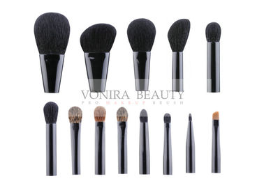 Himmlisches luxuriöses 13-teiliges kundenspezifisches Make-up bürstet die handgemachten Tierhaare